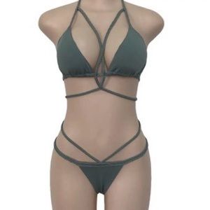 Cross Strappy Bikini